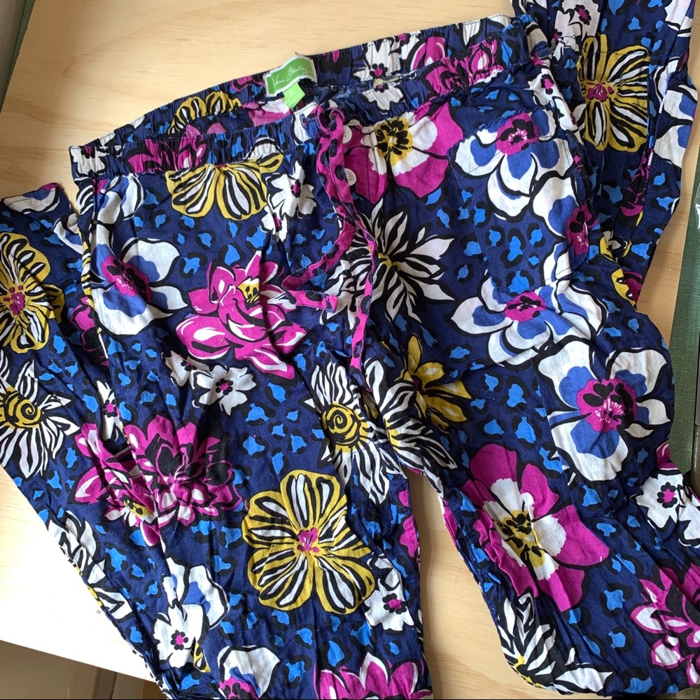 Vera Bradley Paisley Floral Pajama Set